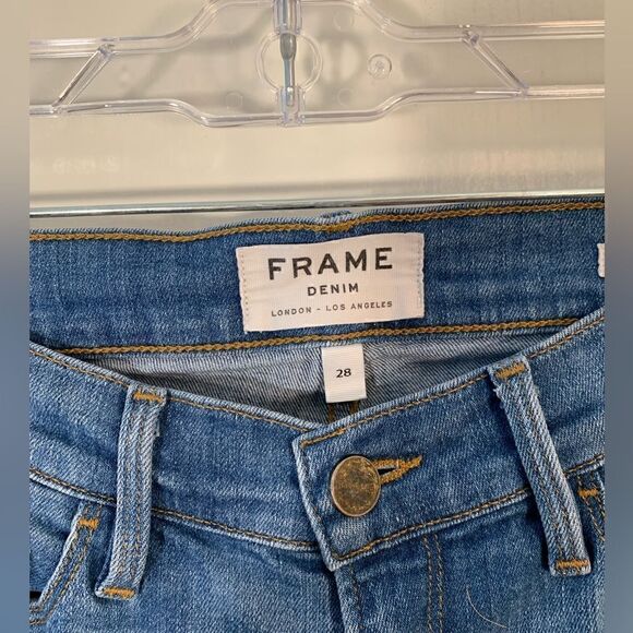 Frame denim EUC le skinny de Jeanne skinny jeans Size 28 - Picture 2 of 6